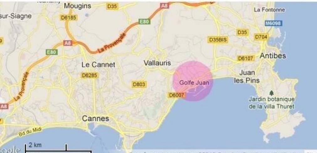 Studios A Golfe Juan Екстер'єр фото