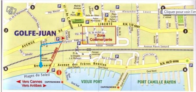 Studios A Golfe Juan Екстер'єр фото